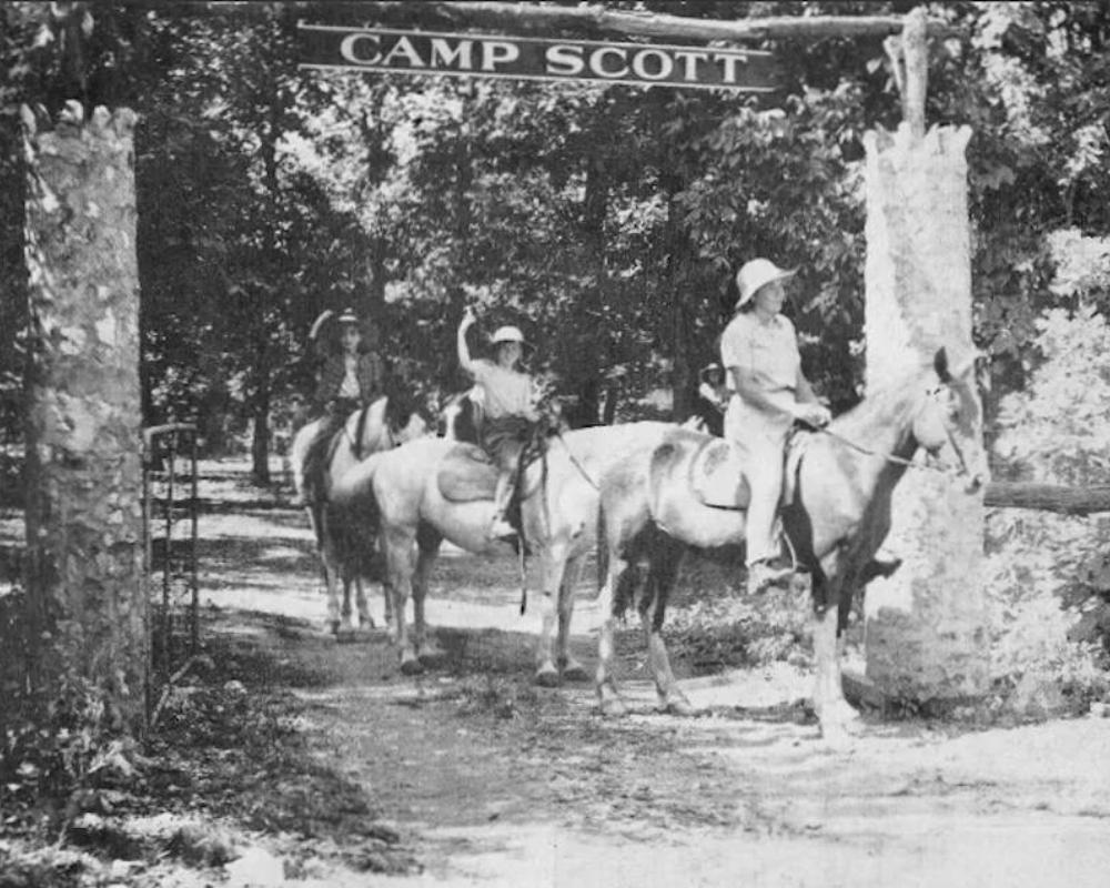 The Girl Scout camp had been running in the isolated area since 1928